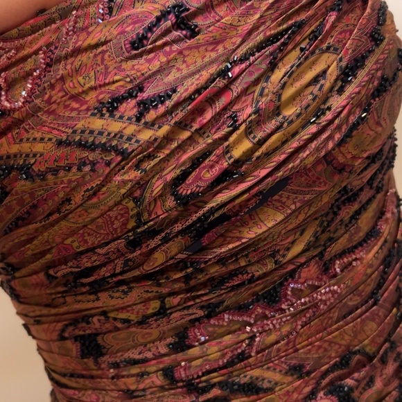 Carmen Marc Valvo blouse strapless - Picture 3 of 8